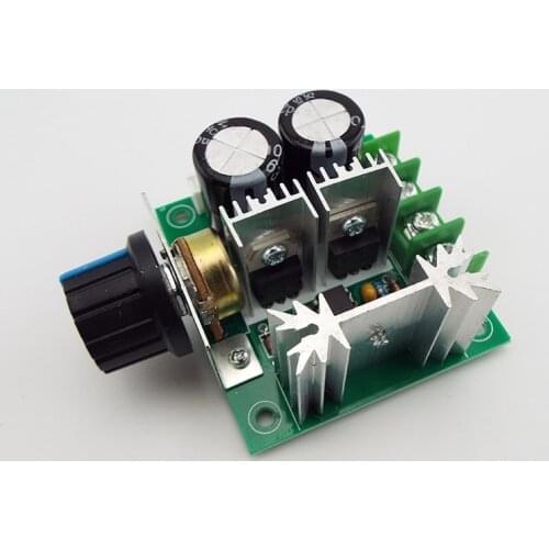 DC 12V 24V 30V 40V 13KHZ Auto PWM DC Motor Speed Regulator Governor Speed Controller Switch 10A 50V 1000uF