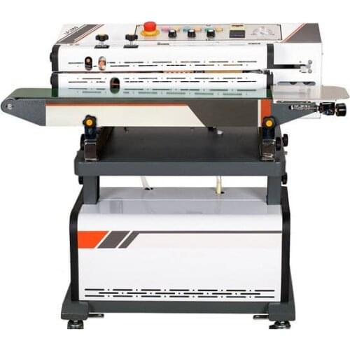 Hot Sales Plastic Bags Continuous Nitrogen Vacuum Sealing Machine With Date Coding