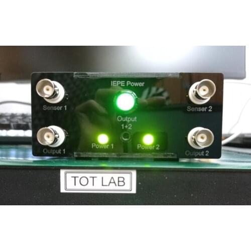 IEPE ICP CCLD Acceleration Vibration Sensor Microphone Microphone Power Supply Signal Conditioner