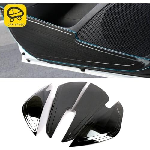CarManGo For Toyota Corolla E210 2018 2019 2020 Car Accessories Stainless Inner Door Anti-kick Pad Frame Decoration Moulding