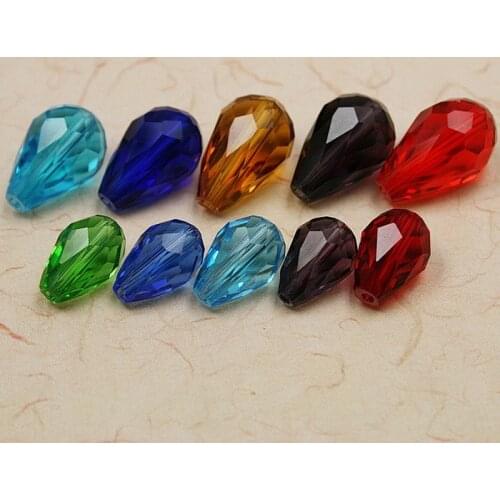 Chinese Top A Grade Quality 5500 Faceted 8x11mm Teardrop Crystal Glass Quartz Drop Beads for Jewelry Making CN-BBA012