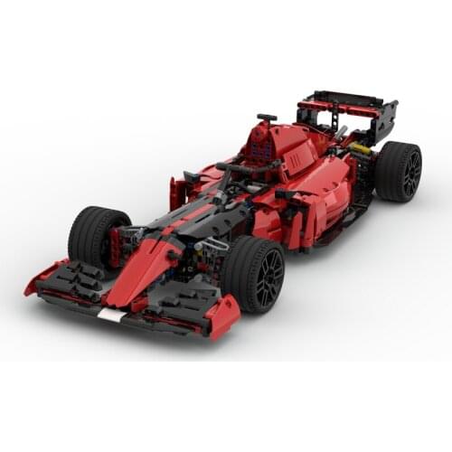 NEW 2021 Small particle technology building block MOC Formula 1 racing car assembly toy car model boys birthday gift