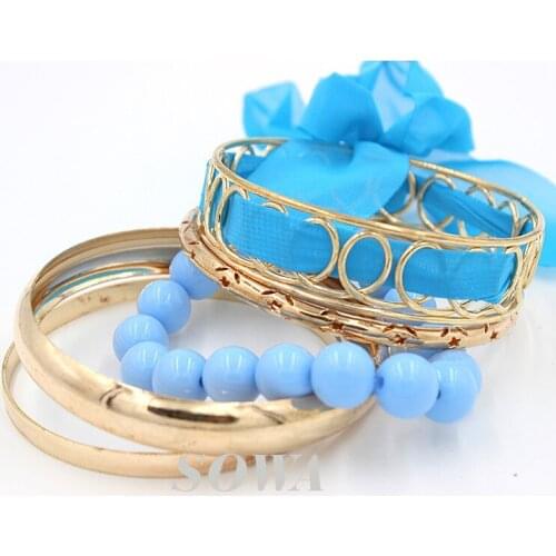 2014 Hot Fashion colth art and beads Bracelet Jewelry Handmade Bracelet & Bangle Bohemia Bracelet For Women Charm Bracelets