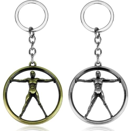 TV Series Westworld Metal Keychain Key Chains Car Bag Keyring Key Holder For Men Women Chaveiro llavero Jewelry