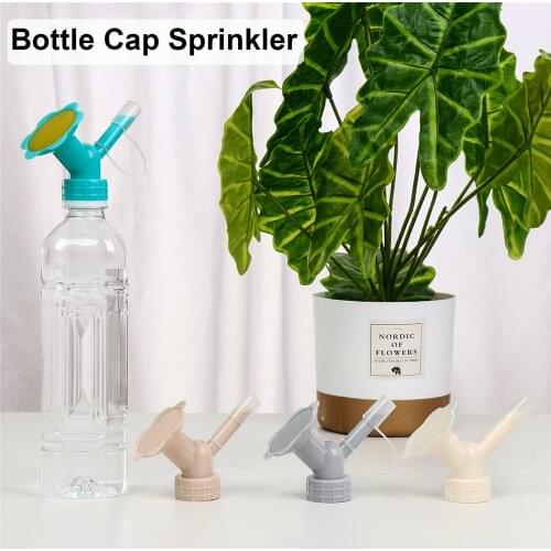 Dual Head Mini Watering Can Plastic Plant Bottle Watering Spout Small Watering Can For Indoor Plants Garden Accessories Sprinkle