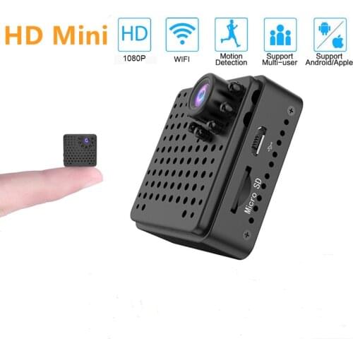 Mini Wifi Camera HD 1080P IP Night Vision Camera Wireless IP Remote Built-in Battery Camera Baby Monitor CCTV Mini Wifi Camera