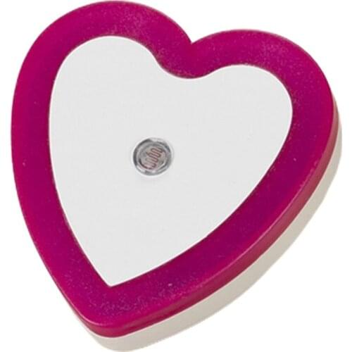 LED Night Light Sensor Control Night Light Mini EU Plug Novelty Square Bedroom Lamp For Baby Gift Romantic Colorful Night Light