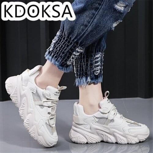 The new type of 2021 student hollow-out web celebrity small white shoes sneaker
