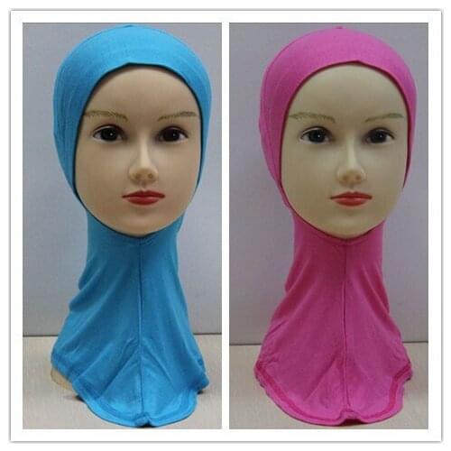 Plain jersey cotton ninja cover neck underscarf assorted colors (20 pieces/lot) tt059