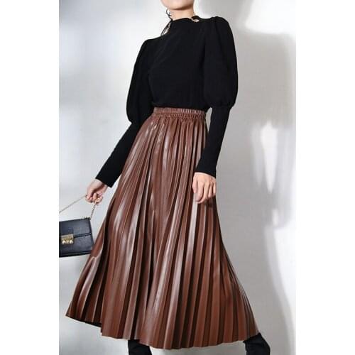 PAFUTIN Women's Leather Skirts