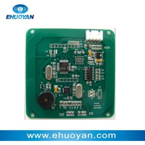 RFID 13.56Mhz ISO 14443A Reader Writer Module RS232 5.0V YHY523R +SDK+ 2 Tags