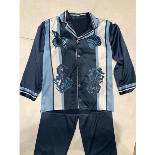 UK0598 Fashion Mens Sets 2021 Runway Luxury famous Brand European Design party style Mens Clothing