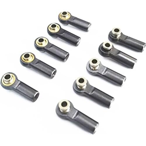 10Pcs Metal M2.5 Link Tie Rod End Ball Joint for Wltoys A959 12428 144001 WPL C24 MN D90 MN99S RC Car Parts