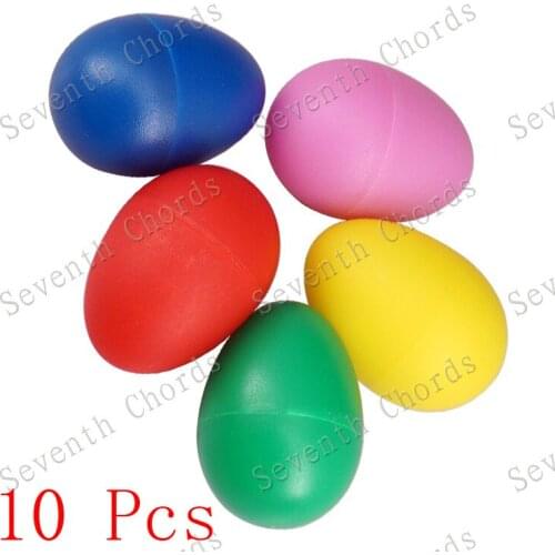 10 Pcs Ukulele Guitar Musical Sound Eggs Hand Percussion Maracas Rumba Shakers Rhythm