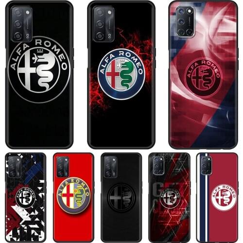Alfa romeo giulietta Italy Car Phone Case for Oppo A53 A9 2020 A52 A93 Find X2 Lite X3 Reno 3 4 Pro 5G Ace A55 A94 A74 Cover