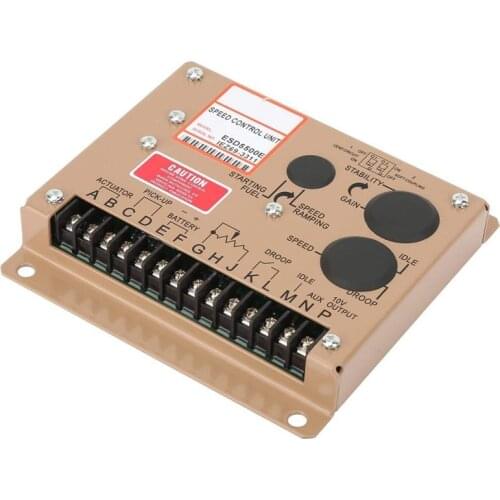 Electronic Engine Speed Controller, ESD5500E Governor Generator Controller Panel for All Kinds Of Electromagnetic Interference A