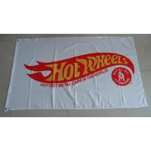 Hot wihite flag for service,hot car banner, 90X150CM size,100% Polyester