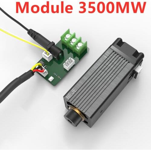 405nm Professional Continuous 500MW Laser Cutting / Engraving Module Blue Light With TTL / PWM Modulation for laser engraving ma