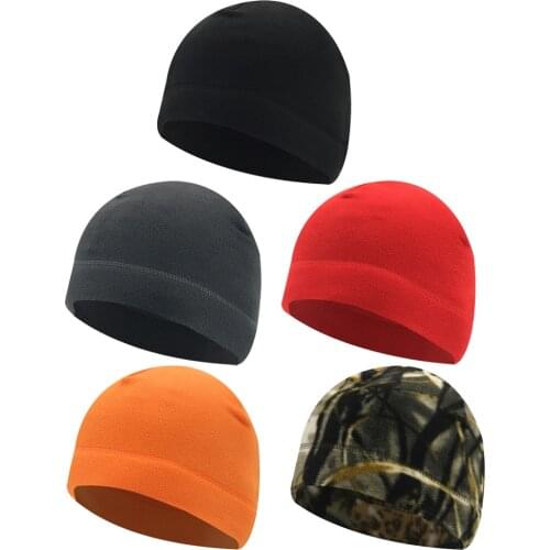 Mens and Womens Winter Fleece Hats Cold and Windproof Warm Products Sports Cycling Running Ski Caps Outing Hat for Dropship