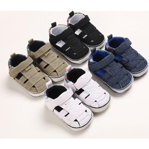 Prewalker Newborn Baby Toddler Men and Women 0 to 18 Months Canvas Soft Bottom Pure Color and Comfortable breathable