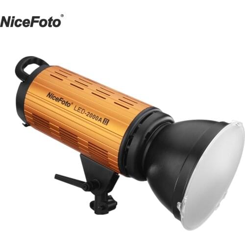 NiceFoto LED-1500A II Photography 150 LED Video Light Lamp Fill-in Light 3200-6500K+LCD Display APP Control for Studio Portrait