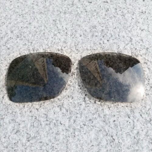 Wholesale E.O.S Polarized Enhanced Replacement Lenses for Oakley Dispatch 1 Sunglasses - Grey Photochromic Polarized