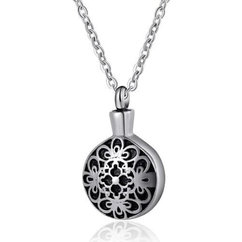 Wholesale 24 styles Stainless Steel Memorial jewelry Cremation ash Urn Pendant Necklace P16
