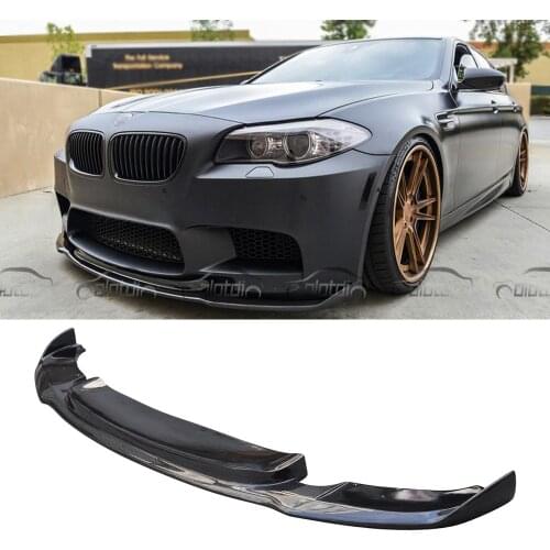 Carbon Fiber Front Bumper Lip Spoiler For BMW F10 F11 2011-2017 M5 Good Go Bumper Body Kit Car Styling