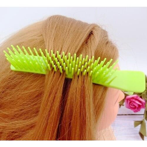 Professional Hair Clip Clamps Hairdressing Sectioning Cutting Comb Salon Drying Perm Dyeing Hairstyling Tool DIY Home