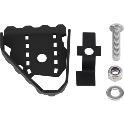 Motorcycle Brake Pedal Extension Footpeg Enlarge Foot Peg Pad Extender for Yamaha Tenere 700 XTZ700 2019-2021