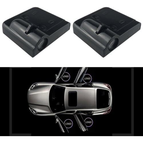 1PCS Universal Car Door LED Welcome Laser Projector Logo Ghost Shadow Night Light Car Accessories Emblem Lamp Kits for Mercedes