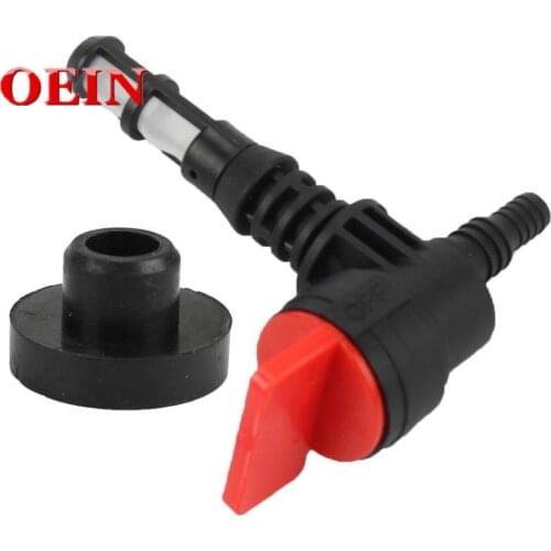 10 Pack Fuel Valve Shut Off Briggs & Stratton 192980GS 208961 KOHLER 25 462 03-S with filter and grommet Fuel Tap Fuel Cock