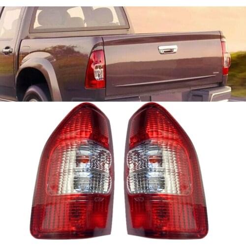 12V 1 Pair Rear Tail Brake Light Lamp Fit For Isuzu Rodeo DMax D-Max Chevy Pickup 2007 2006 2005 2004 2003 2002