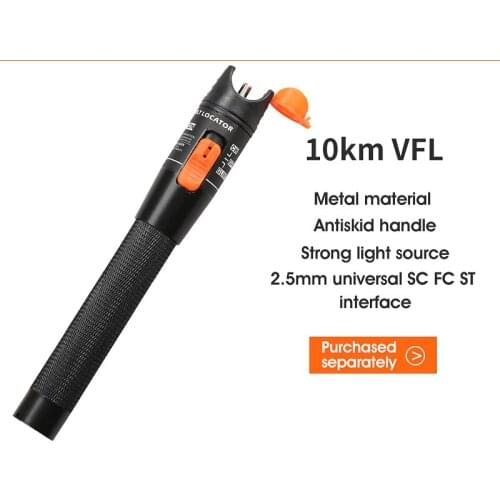 16PCS/set FTTH Fiber Optic Tool Kit with New Fiber Optical cutter and 10mW Visual Fault Locator Stripper Tool 1 order