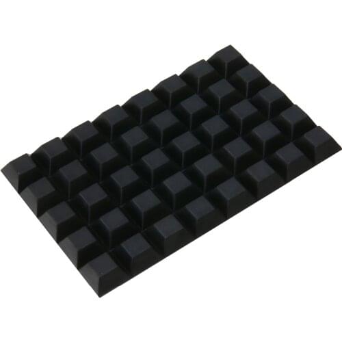 40Pcs Self-Adhesive Rubber Bumper Stop Non-slip Feet Door Buffer Pad For Home Funiture Accessories