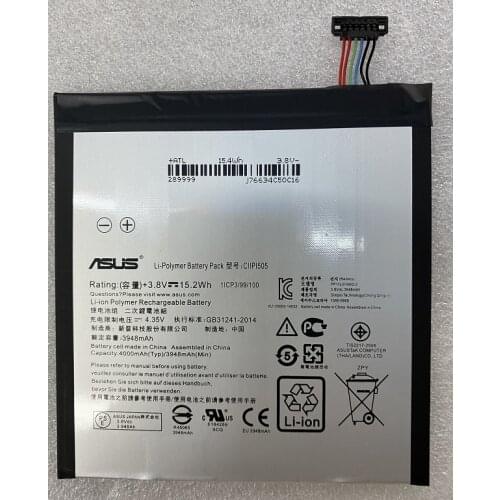 HUSHITONG New Battery 4000mAh C11P1505 Tablet PC Battery For Asus ZenPad 8.0 Z380KL Z380C Z380CX P022 P024 Batteries