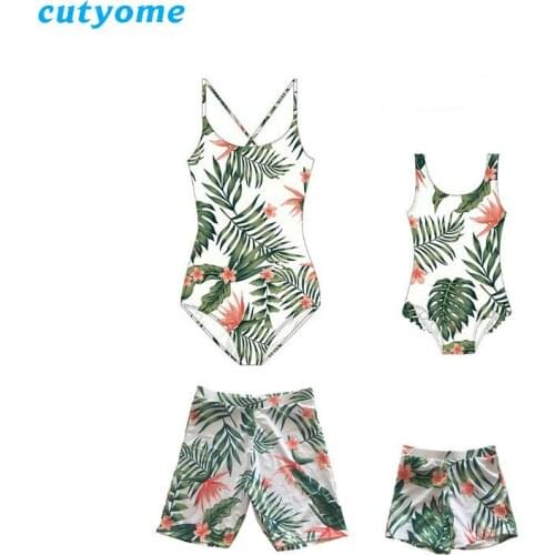 Cutyome Matching Swimwear For Mom And Daughter