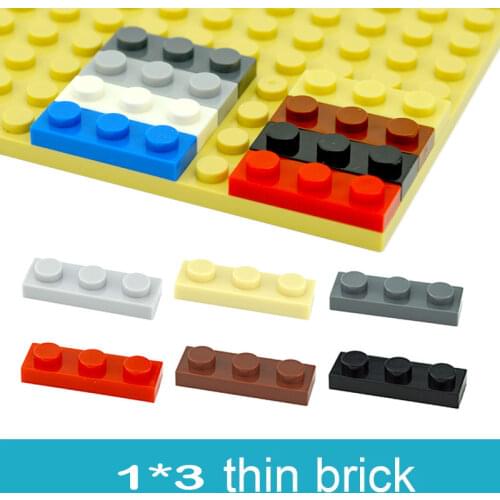 Compatible Assembles Particles 3623 1x3 Base Board Building Blocks Thin Figures Bricks Parts DIY Educational Parts Toys