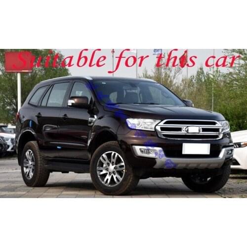 For Ford Everest 2016 2017 2018 Gear Shift Panel Center Console Cover Trim Frame Car Styling Sticker Ranger2015-2018