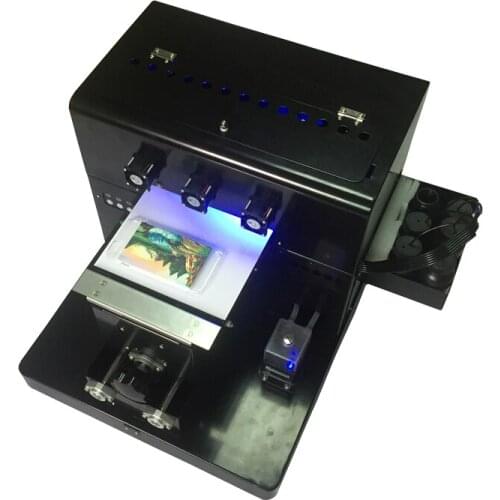 Hot multicolor a4 uv flatbed printer phone case