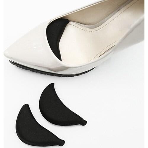 Sponge Forefoot Insert Toe Plug Half Forefoot Cushion Anti-pain Big Shoes Toe Front Long Top Filler Shoes Adjustment