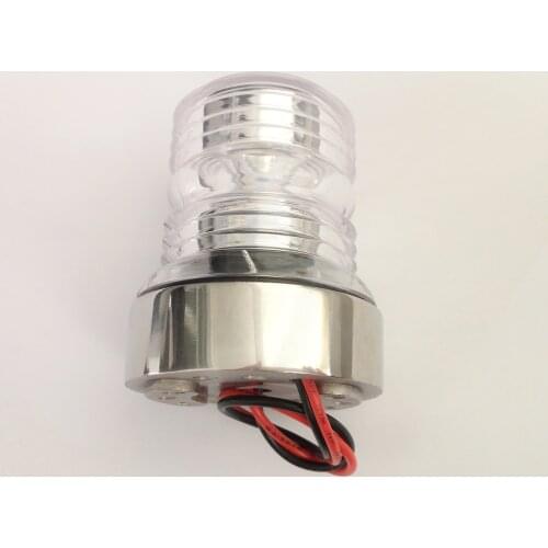 Marine Boat Yacht Light S.S All Round 360 Degree LED Navigation Light White Light