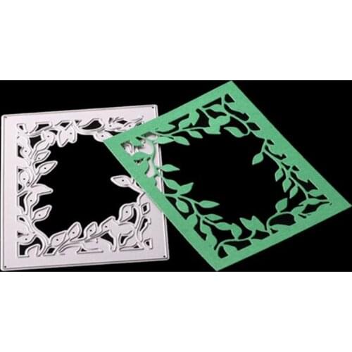 SCD598 Metal Cutting Dies For Scrapbooking Stencils Tree Frame DIY Cut Album Cards Decoration Embossing Folder Craft Die Cuts