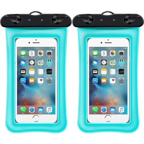 Mobile Phone Waterproof Bag Drift Diving Thick Barrier-Free Transparent Waterproof Mobile Phone Case jlrr