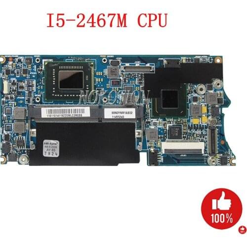 NOKOTION 11014119 11S11014119ZZ 08N1-0NJ4X00 for Laptop motherboard For LENOVO Ultrabook U300S 13.3 Mainboard I5-2467M CPU