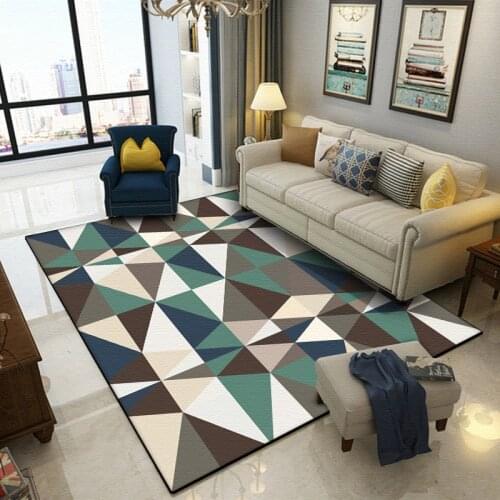 New Modern Soft Carpets For Living Room Bedroom Rugs Bedside Coffee Table Floor Mat Nordic style Geometric Carpet Home Area Rug