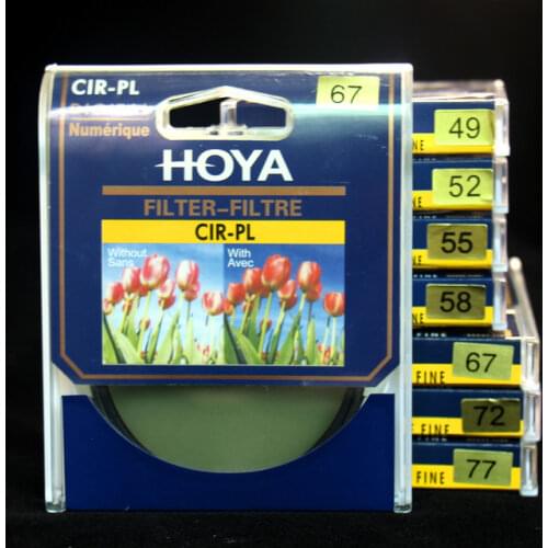 Suitable for Fuji camera lens HOYA 58/62/67/72/77/82 mm CPL CIR-PL ultra-thin circular polarizer filter digital protector