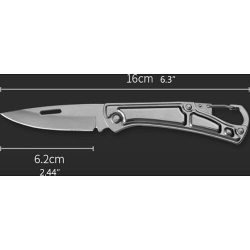 Folding knife Stainless Steel Survival Hunting Camping Fishing Climbing Knife 85LA