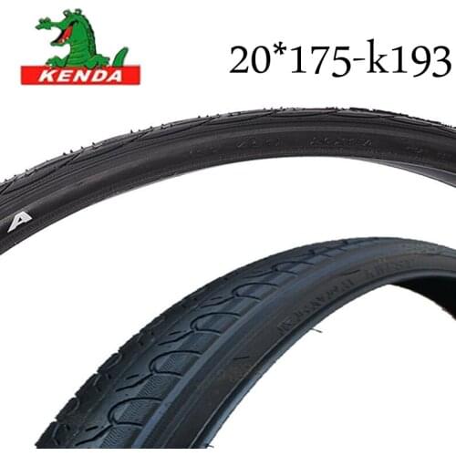 KENDA K193 Bike Tire Pneu Road bicycle 20*1.75 not Folding BMX Bicycle Tire 65PSI Anti Ultralight Cycling Tires Accessories