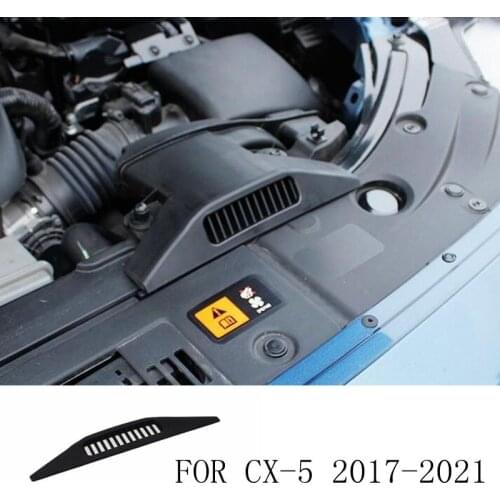 Car Engine Air Inlet Vent Protective Cover Trim Stickers Protective Styling Accessories For Mazda CX-5 CX5 2013-2020